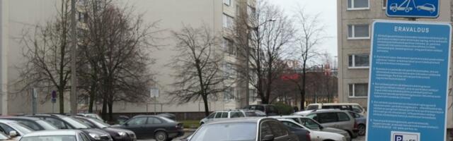 В Ласнамяэ изменят правила парковки на общественных стоянках