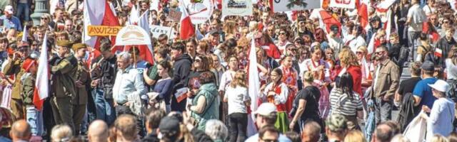 Грандиозное проявление единства и солидарности в самом центре столицы Литвы