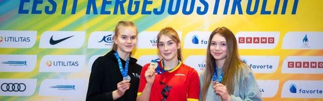 Анна Паненко завоевала две золотых медали на зимнем чемпионате Эстонии