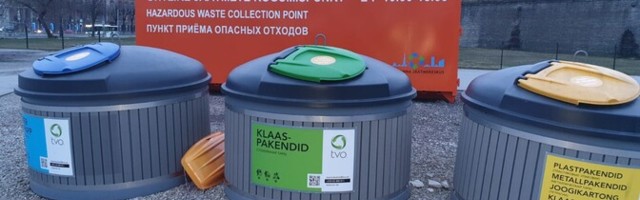 На выходных в центре Таллинна можно будет бесплатно сдать опасные отходы
