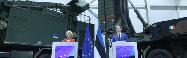 ФОТО и ВИДЕО | В Эстонию с официальным визитом прибыла Урсула фон дер Ляйен 