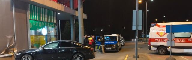 В Таллинне пьяный молодой водитель врезался в стену магазина Rimi  