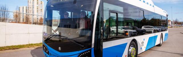 ВИДЕО | Таллиннцам показали новые троллейбусы, которые выйдут на линии 1 июля