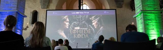 ФОТО: в таллиннской церкви впервые состоялся показ сериала «Дом дракона»