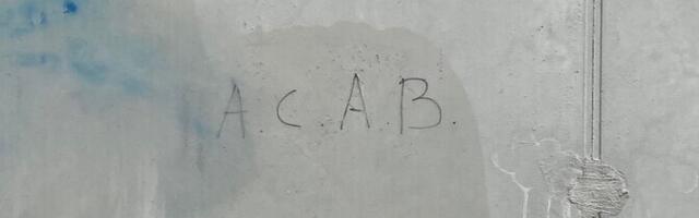 В Йыхви призвали удалить оскорбляющие полицию надписи на стене тоннеля