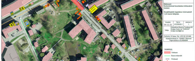 Улицу Пикк с понедельника закроют для сквозного движения