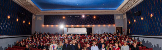 ФОТО: в кинотеатре Sõprus состоялась премьера документального фильма Эрика Тикана "Сине-желтый"