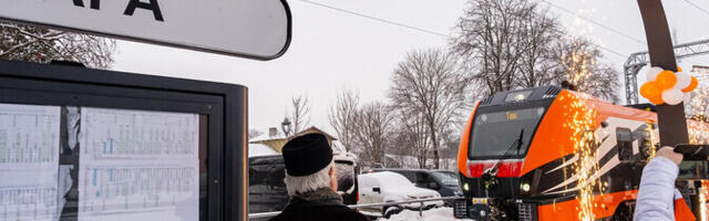 "Стало приятнее и гораздо тише": пассажиры первого электропоезда Elron поделились впечатлениями