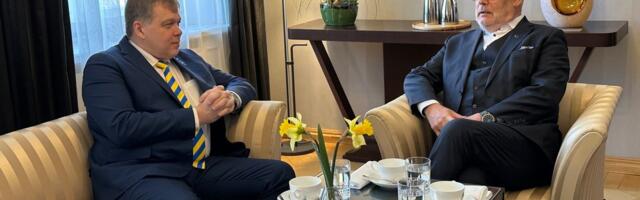 Наконец-то! Президент встретился со спикером Рийгикогу