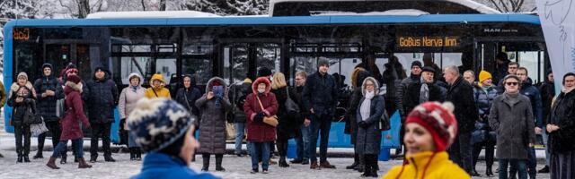 Нарвитянам представили новые городские автобусы Go Bus