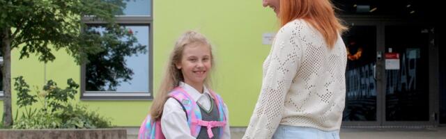 Мама первоклассницы: „Если русскоязычный ребенок знает базовые слова на эстонском, ему не страшно идти в школу“