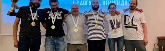 Эстонская команда выиграла первый после карантина международный турнир по "Что? Где? Когда?"