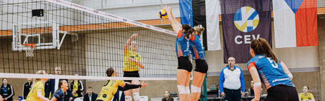 Волейболистки "Раэ" в первом матче Кубка вызова дали бой клубу из Праги