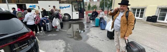 ФОТО: в Таллинн прибыли участники Праздника танца