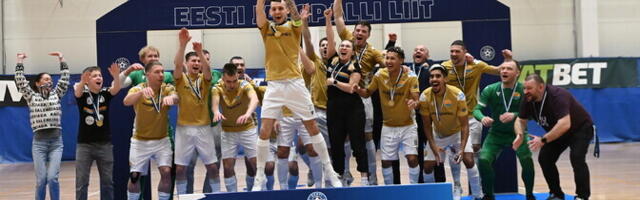 "Бункер Партнер" обыграл клуб из Нарвы и снова стал обладателем Кубка Эстонии по футзалу