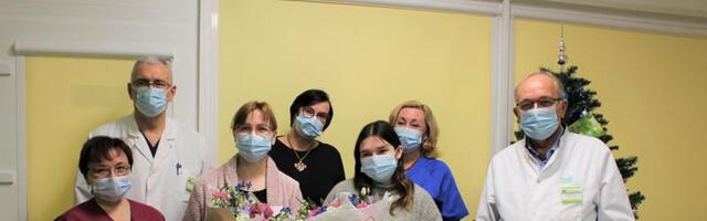 В первый день нового года в Нарве прибавилось жителей