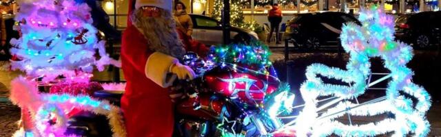 Под огнями рождественского Вильнюса