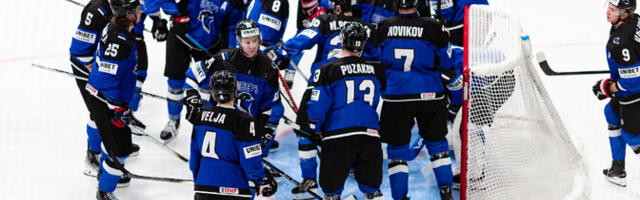 ERR покажет с комментариями на русском языке матчи сборной Эстонии по хоккею на ЧМ в Китае