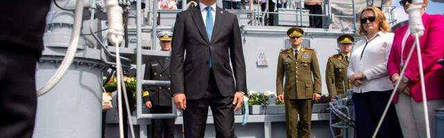 Президент Литвы почтил память погибших в Балтийском море