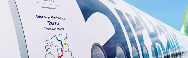 airBaltic назвала один из своих самолётов в честь Тарту