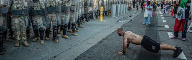 Из Лос-Анжелеса выведут развернутые для подавления беспорядков части морской пехоты