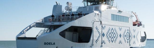 Сильный ветер нарушил сегодня работу нескольких паромных линий