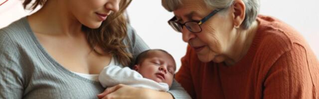 Читатель RusDelfi негодует: бабушка все время хочет целовать новорожденного. Но это ведь опасно?