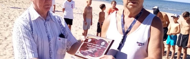 Волейбол на пляже Нарва-Йыэсуу