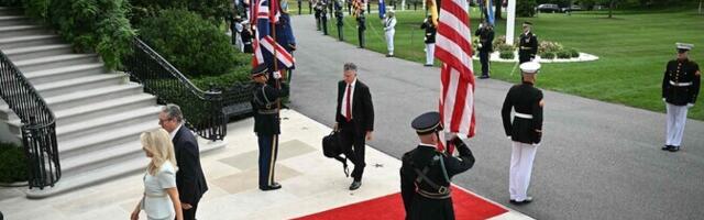 В Белый дом на встречу с Трампом прибывают европейские лидеры