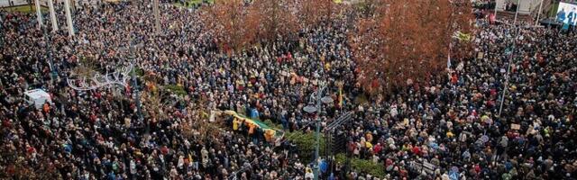 В Вильнюсе прошел многотысячный митинг в защиту свободы СМИ