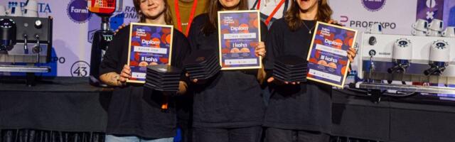 Лучшим в Эстонии мастером по созданию молочных рисунков на кофе стала Диана Неэмела