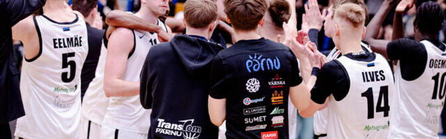 ЧЭ по баскетболу: "Пярну" снова обыграл клуб из Тарту и находится в шаге от финала