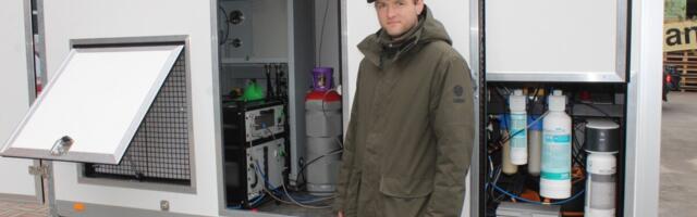 Водородный завод на колесах: небольшая эстонская компания разрабатывает новое энергетическое решение