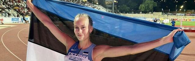 Прыгунья в высоту из Эстонии завоевала серебряную медаль на молодёжном чемпионате Европы