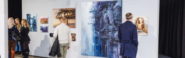 В таллиннском Теллискиви открылась выставка молодых художников, вдохновлённых промышленными пейзажами Ида-Вирумаа