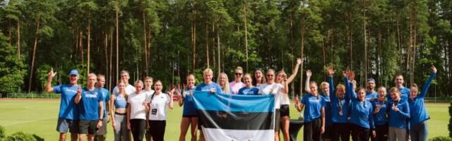 Команда Эстонии выиграла чемпионат Балтии по легкой атлетике