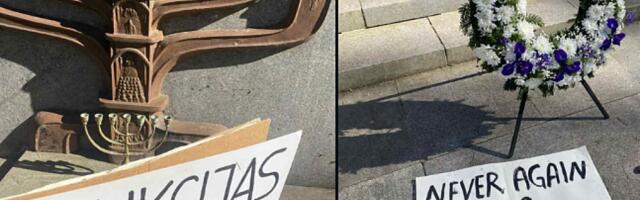 Брат советника премьера признался, что разместил в Панеряй антиизраильские плакаты