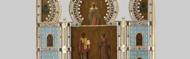 Икона, принадлежавшая царю Николаю II, подарена Лувру