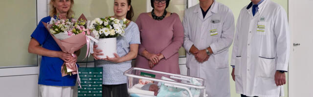 В Нарве первый ребенок родился 4 января