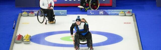 На Паралимпиаде эстонские керлингисты проиграли команде Латвии