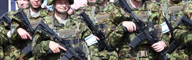 ФОТО | В Рапла проходит военный парад в честь Дня победы