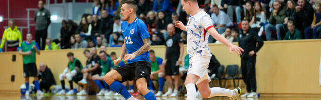 ФОТО: сборная Эстонии по футзалу провела товарищеские матчи с Норвегией в Силламяэ и Таллинне