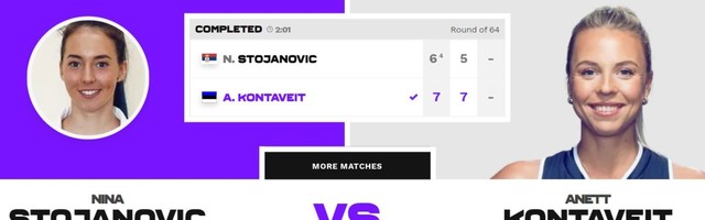 Madrid Open: Анетт Контавейт в упорном матче обыграла первую ракетку Сербии
