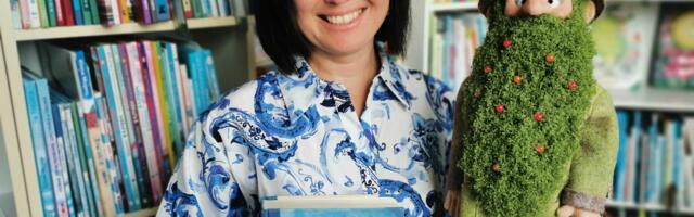 В Нарвской библиотеке появился новый житель – Моховая Борода