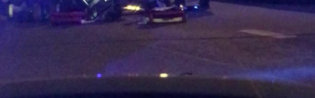 ВИДЕО: Недалеко от таллиннского порта автомобиль сбил пешехода