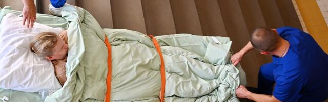 В Восточно-Таллиннской центральной больнице прошли масштабные учения по эвакуации — ФОТО