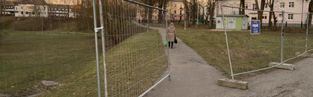 В Нарве началось строительство спортивного парка стоимостью около миллиона евро
