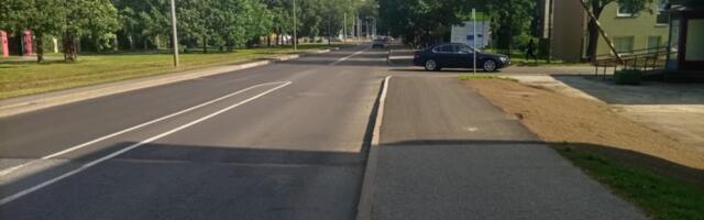 ФОТО | Улица Копли открыта для движения на месяц раньше запланированного срока