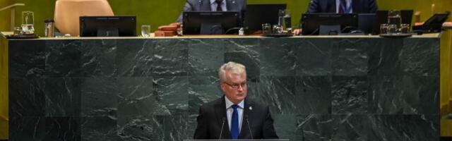 Президент Литвы предлагает возобновить дискуссии о варианте решения «два государства»