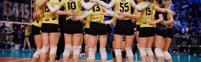 ПРЯМОЙ ЭФИР на DELFI | Сможет ли „ТУ/Бигбанк“ сравнять счет в финальной серии женского чемпионата Эстонии по волейболу?